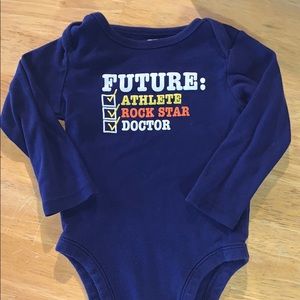 12-18m long sleeve onesie